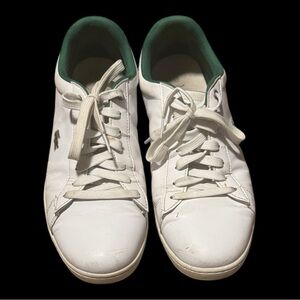 Sneakers | Lacoste Hydez 119 | Men’s 12 | White Leather with Green Accents